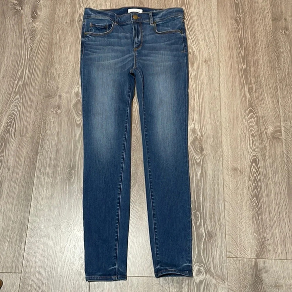 LOFT Denim - LOFT Made and Loved Traditional 5 Pocket Denim Leggings 8 / 29
